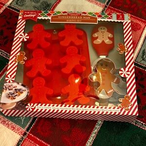 Gingerbread man Christmas Baking set